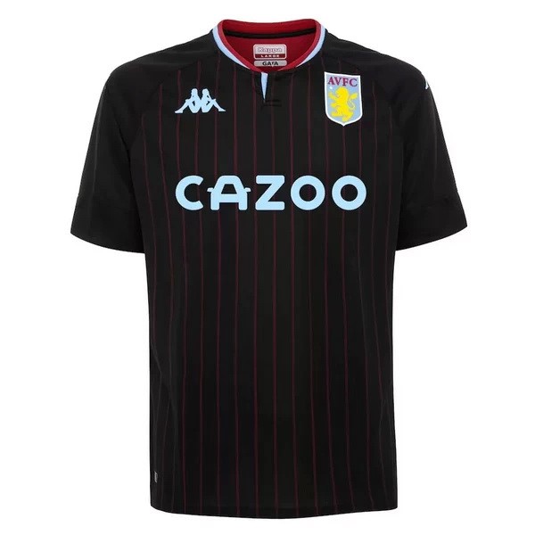 Tailandia Camiseta Aston Villa Replica Segunda Ropa 2020/21 Negro